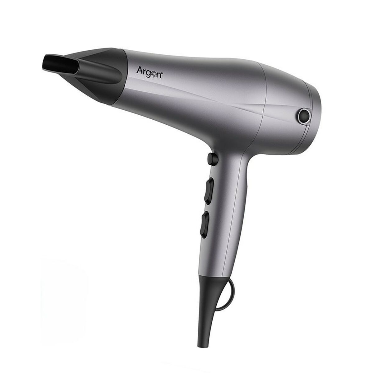 Secador de Cabelo Argon Preto Prateado 2400 W