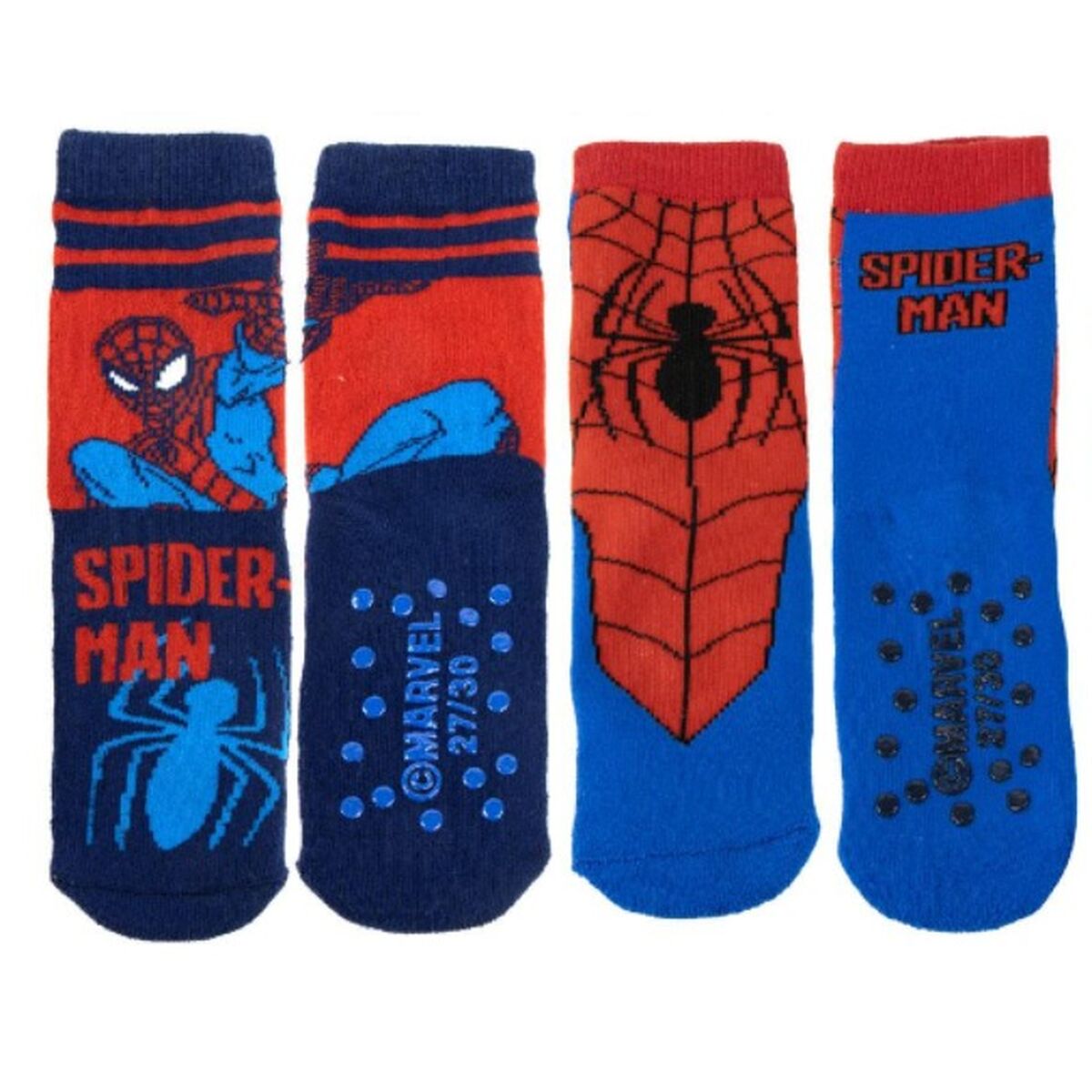 Meias Spider-Man Multicolor 2 pares
