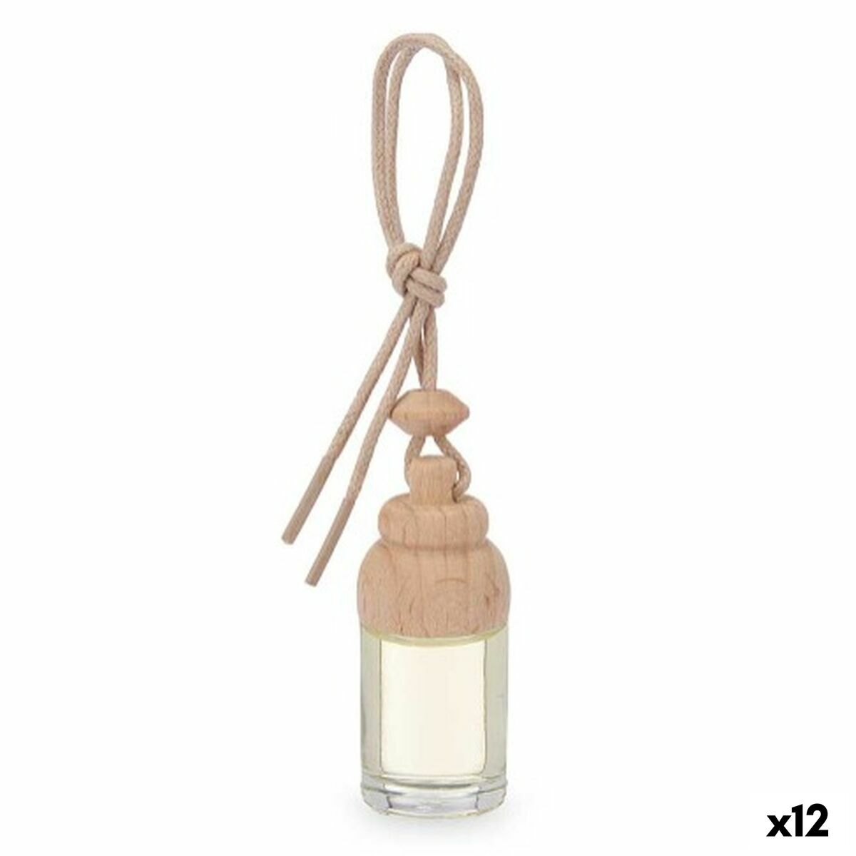 Ambientador Para Automóveis Acorde Madeira Vidro Fragância 8 ml (12 Unidades)