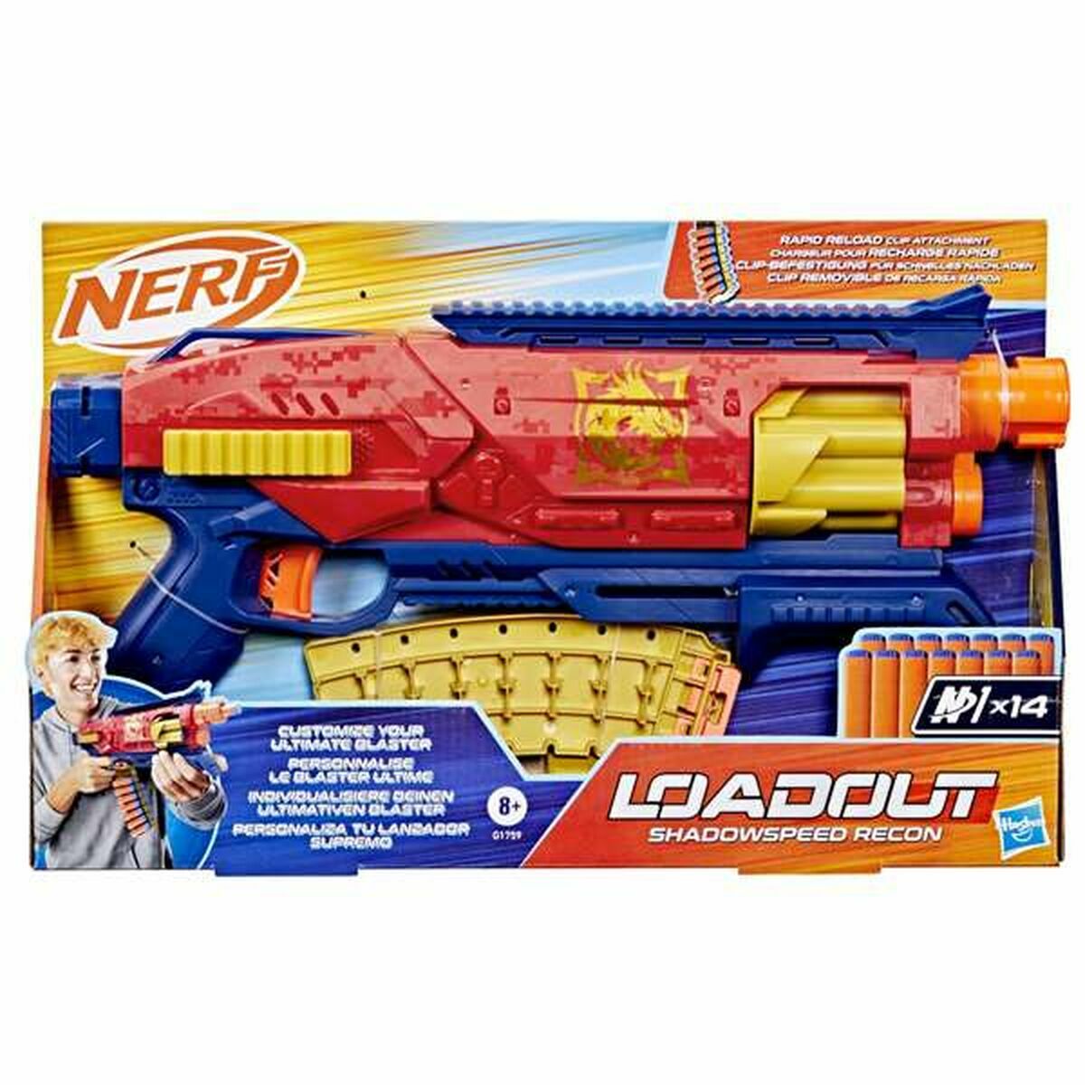 Pistola de Água Nerf