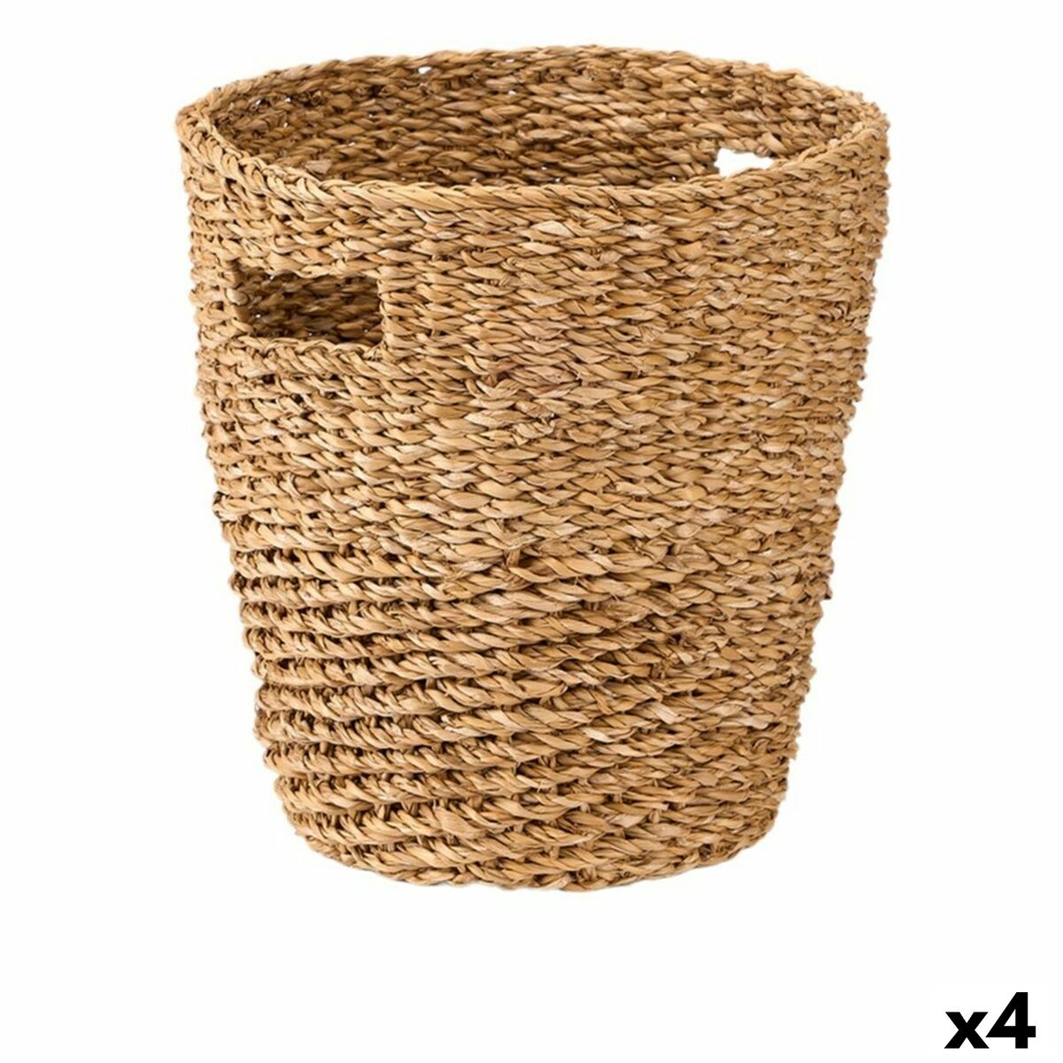 Cesto Gift Decor Castanho Algas marinhas (4 Unidades)
