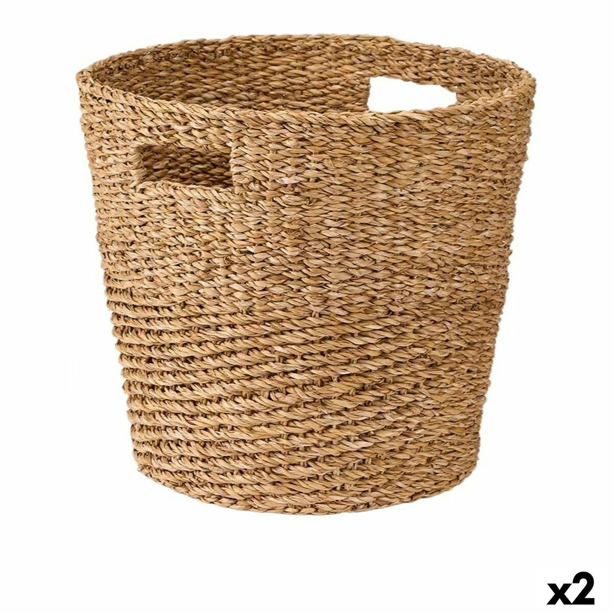 Cesto Gift Decor Castanho Algas marinhas (2 Unidades)