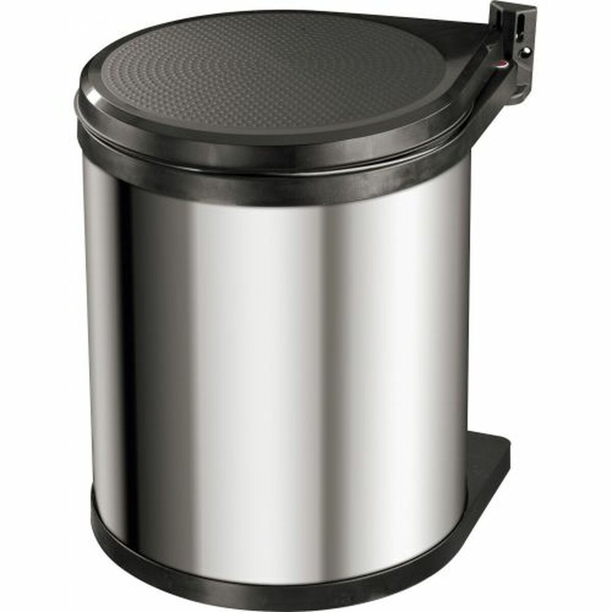Caixote do lixo Hailo Compact-Box Aço 15 L Preto Cinzento Integrável