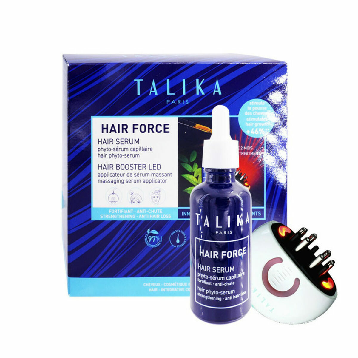 Conjunto de Cabeleireiro Talika Hair Force Lote Anti-queda