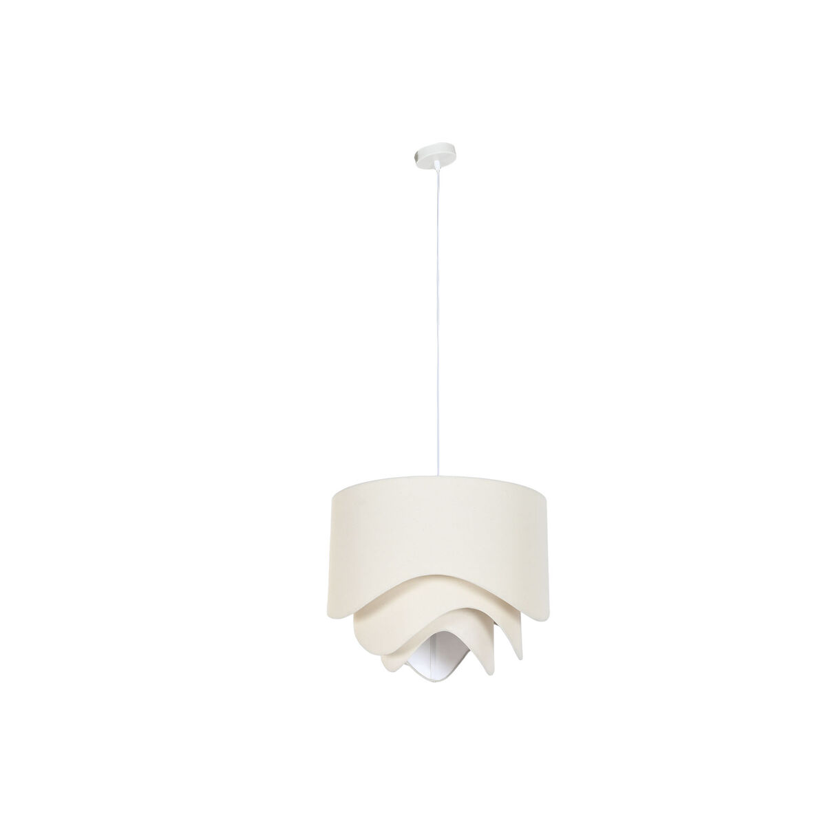 Candeeiro de teto Home ESPRIT Bege Metal 50 W 50 x 50 x 38 cm
