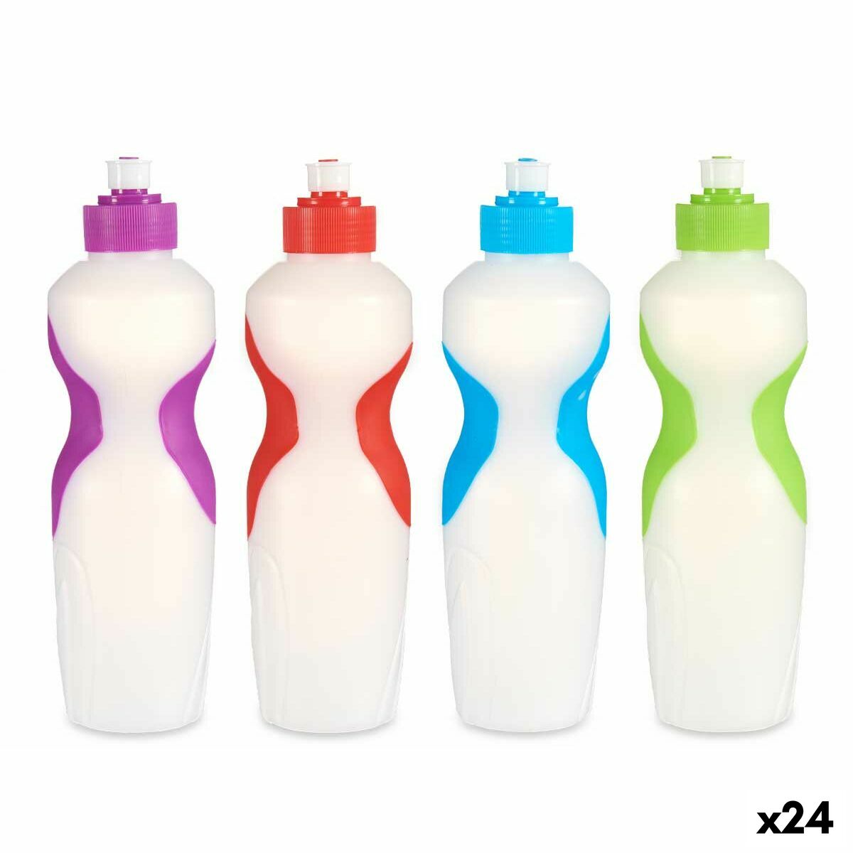 Garrafa de água Leknes Polietileno 700 ml (24 Unidades)
