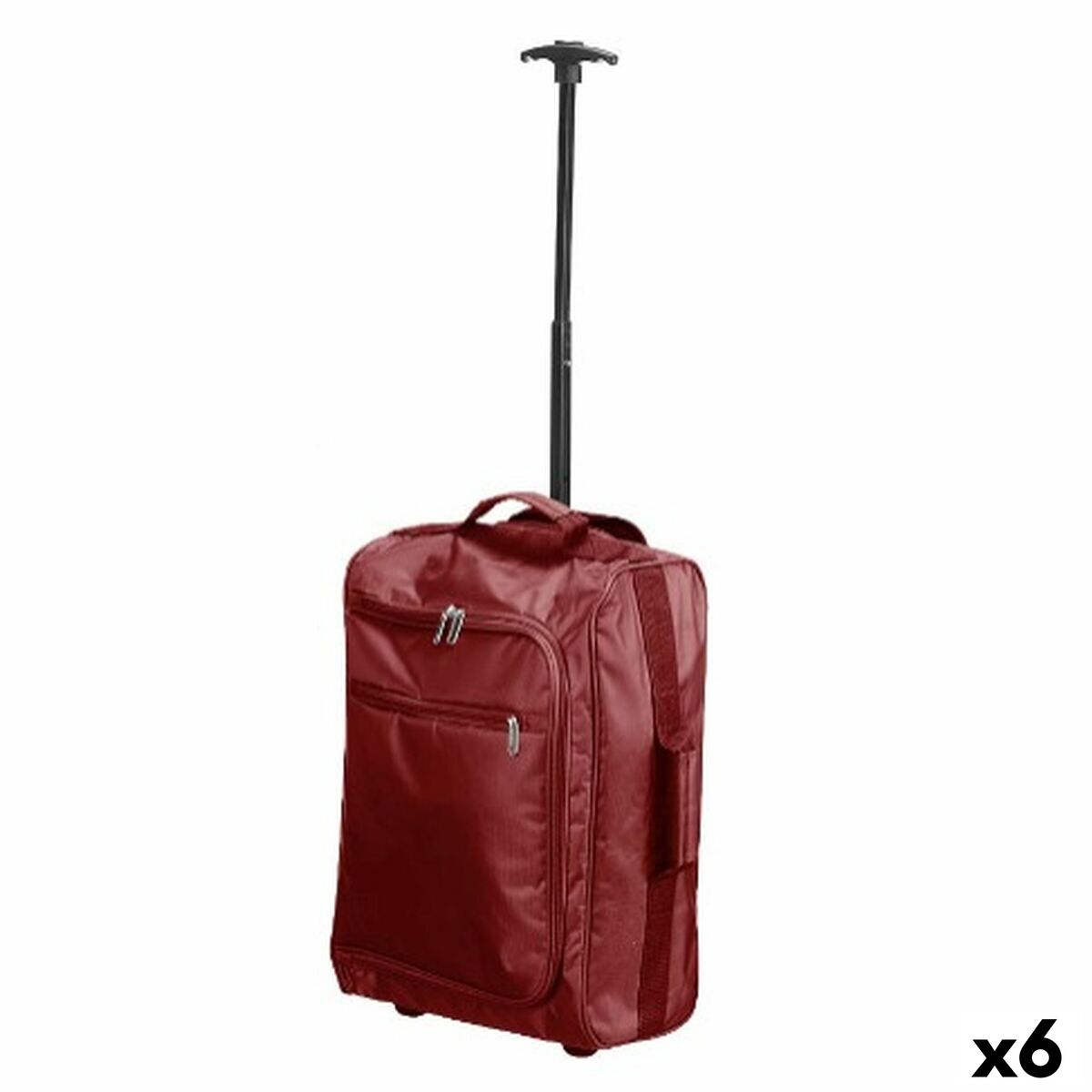 Mochila porta-ferramentas Preto Grená Poliéster Metal Plástico 31,5 l 35 x 18 x 51 cm (6 Unidades)