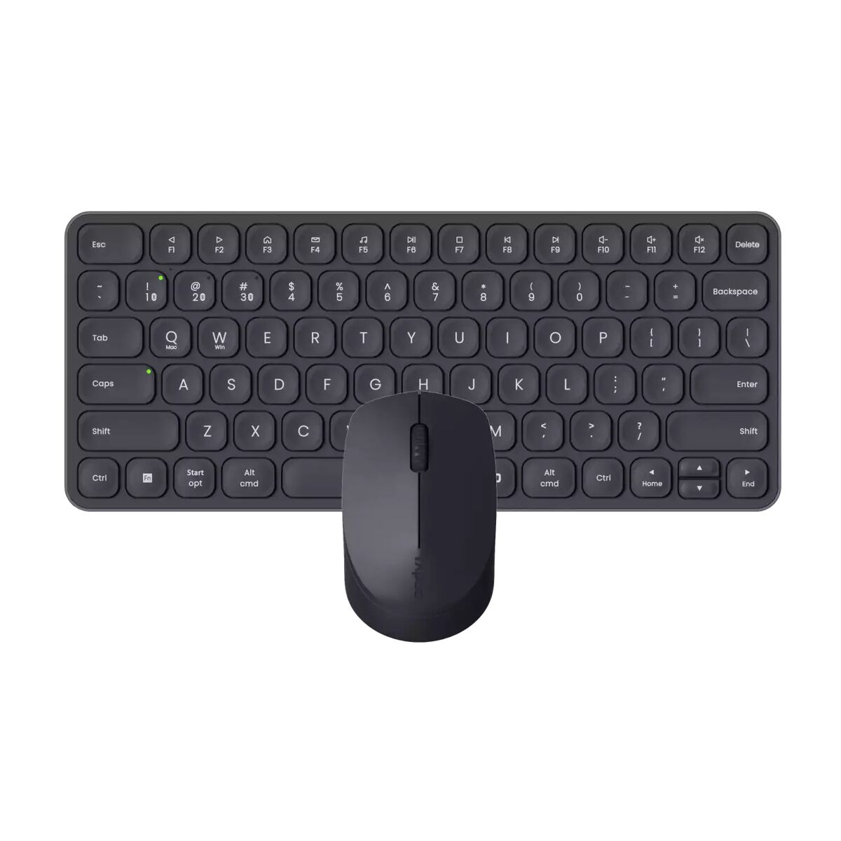 Teclado e Rato Rapoo 9010M Cinzento Espanhol