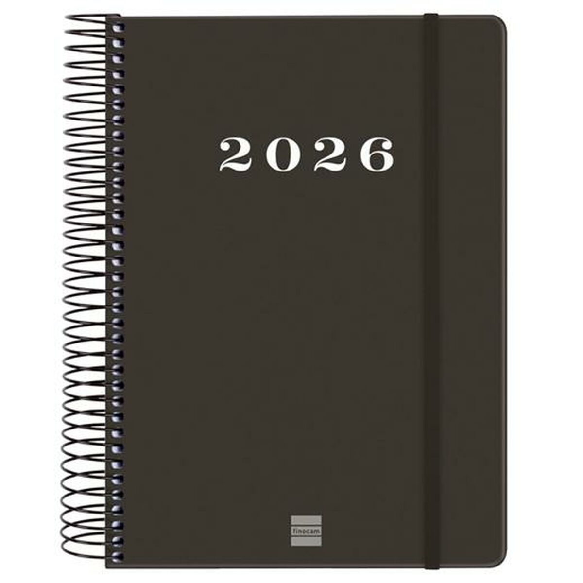 Agenda Finocam MY Preto A5 15,5 x 21,2 cm 2026