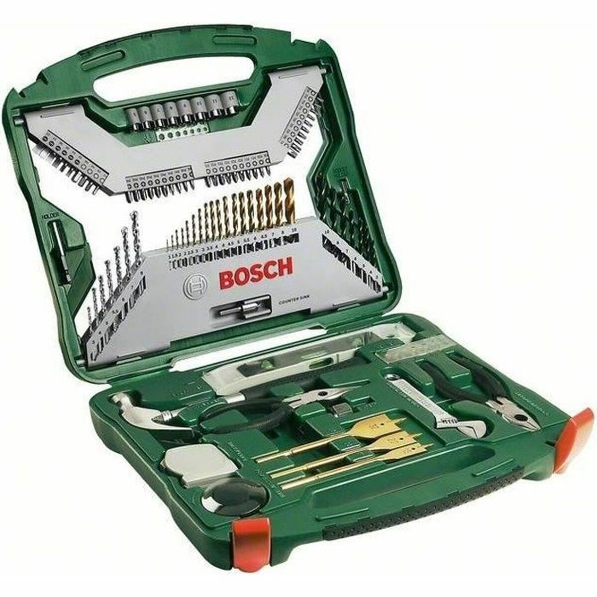 Caixa de Ferramentas BOSCH 25 x 7 x 35 cm Metal