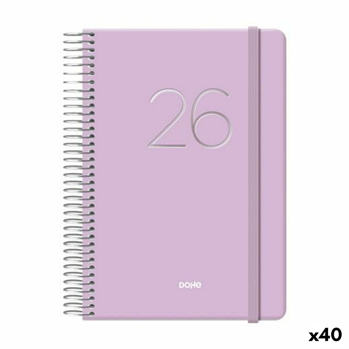 Agenda DOHE GLOSS 15 x 21 cm 2026 (40 Unidades)