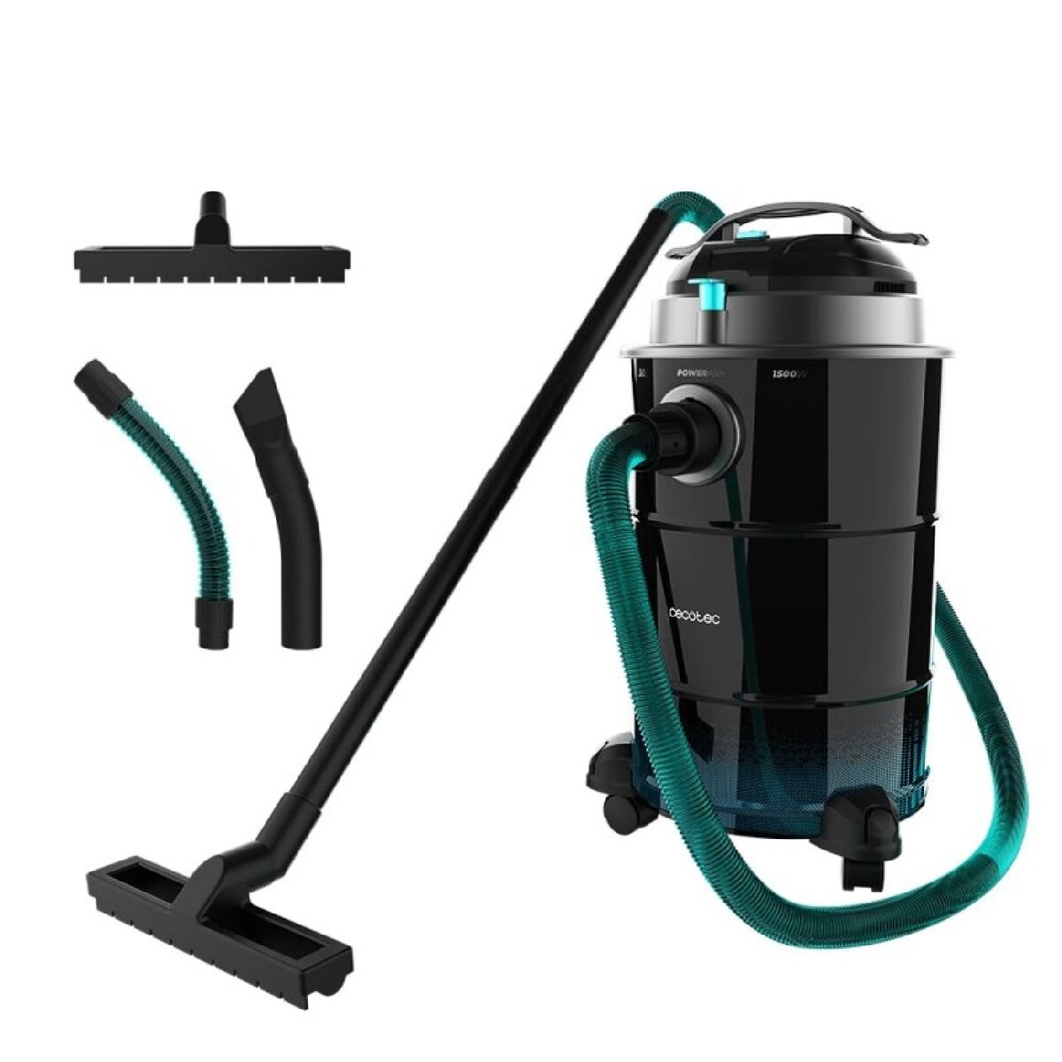 Aspirador de Cinzas Cecotec Conga Ash 6000 EasyGo Home XL 1500 W Cinzento 30 L