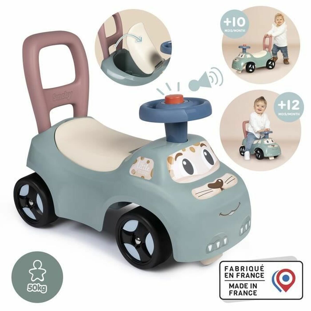 Andador Smoby Branco