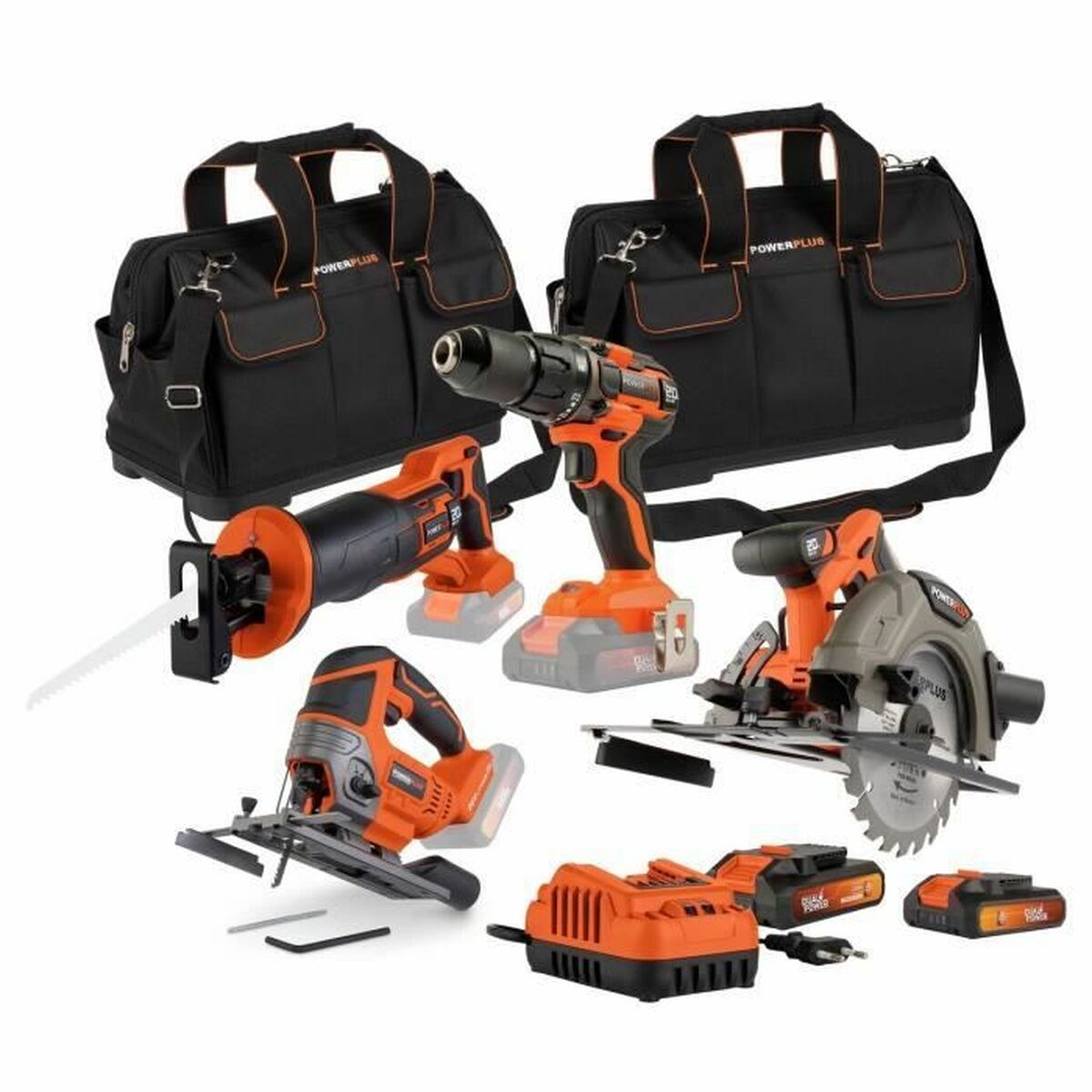 Set de Ferramentas Powerplus (4 Unidades)