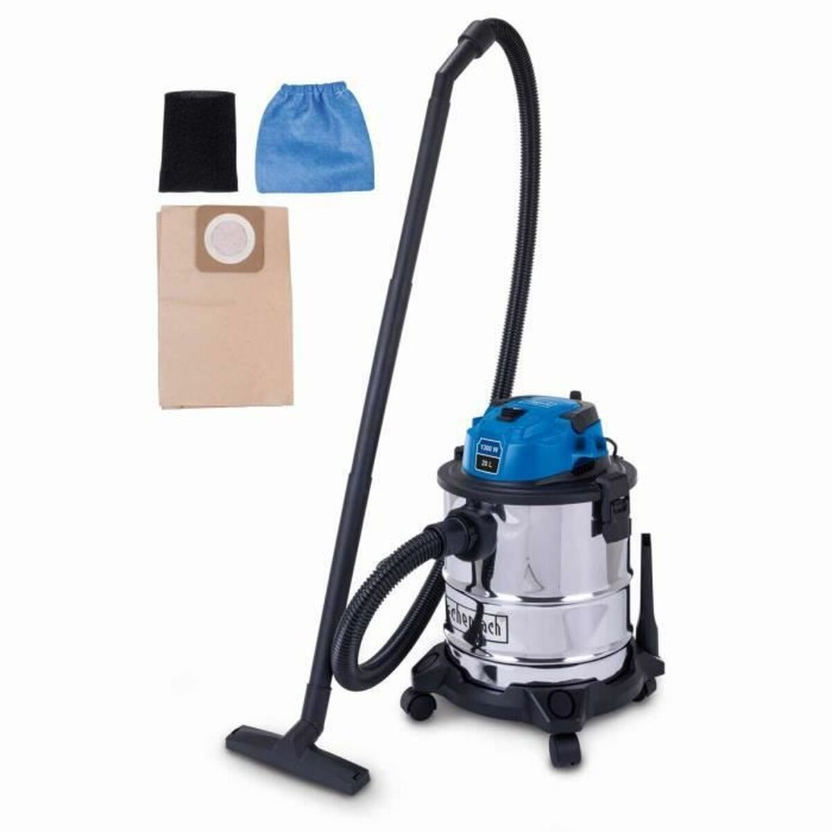 Aspirador em seco e húmido Scheppach 1300 W 20 kPa 20 L