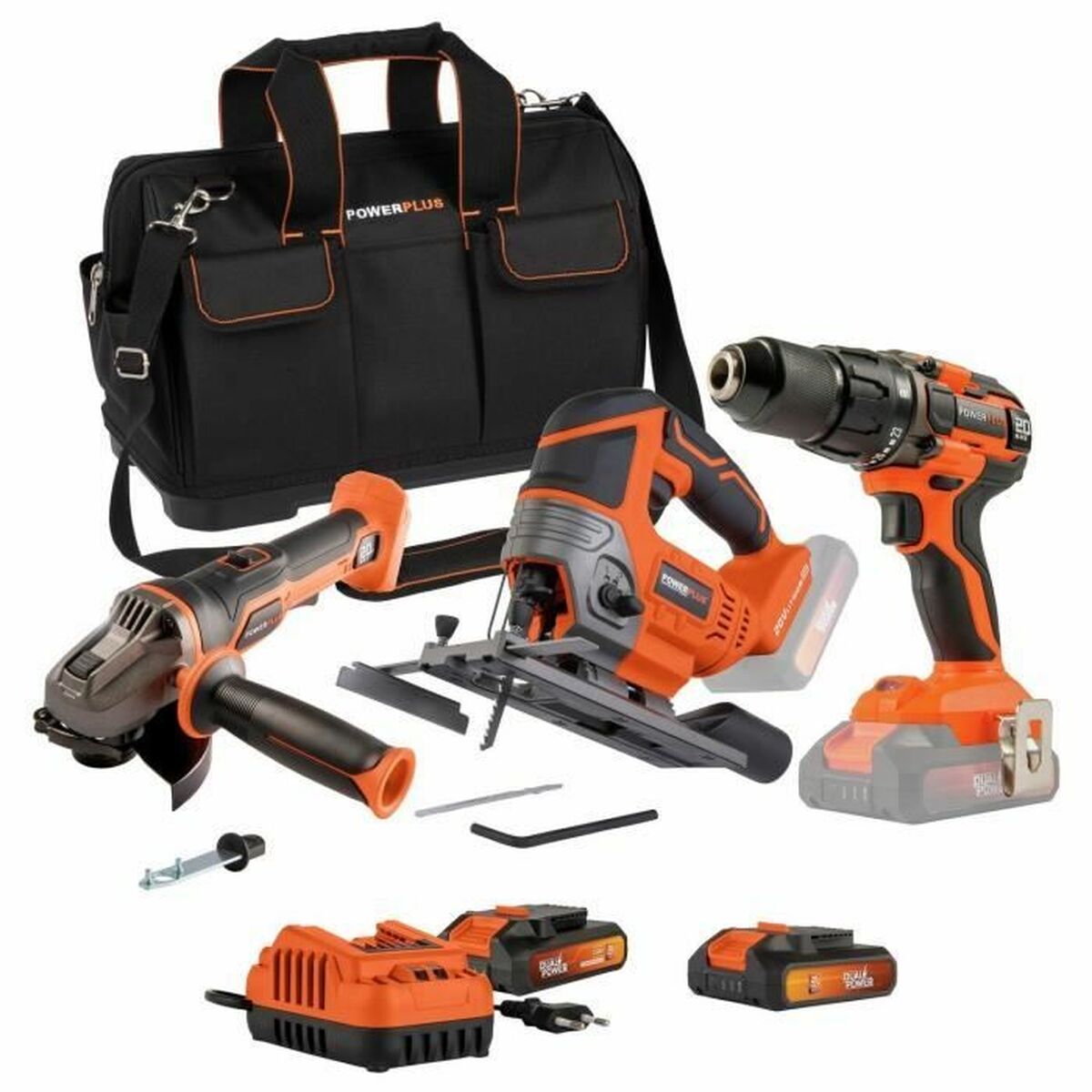 Set de Ferramentas Powerplus (3 Unidades)