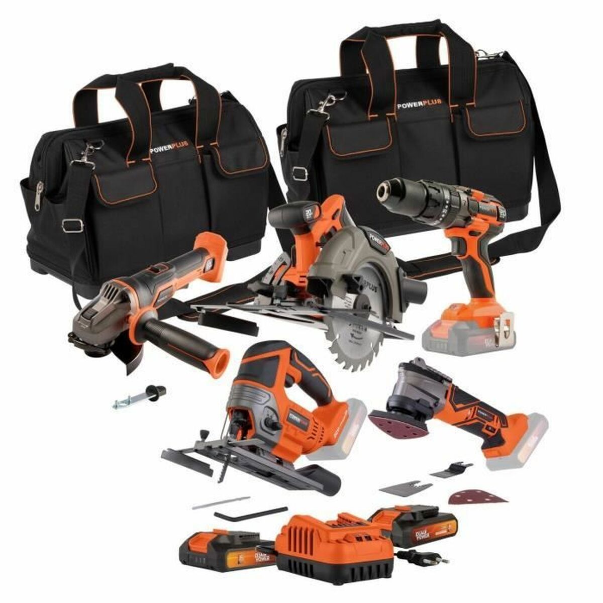 Set de Ferramentas Powerplus (5 Unidades)