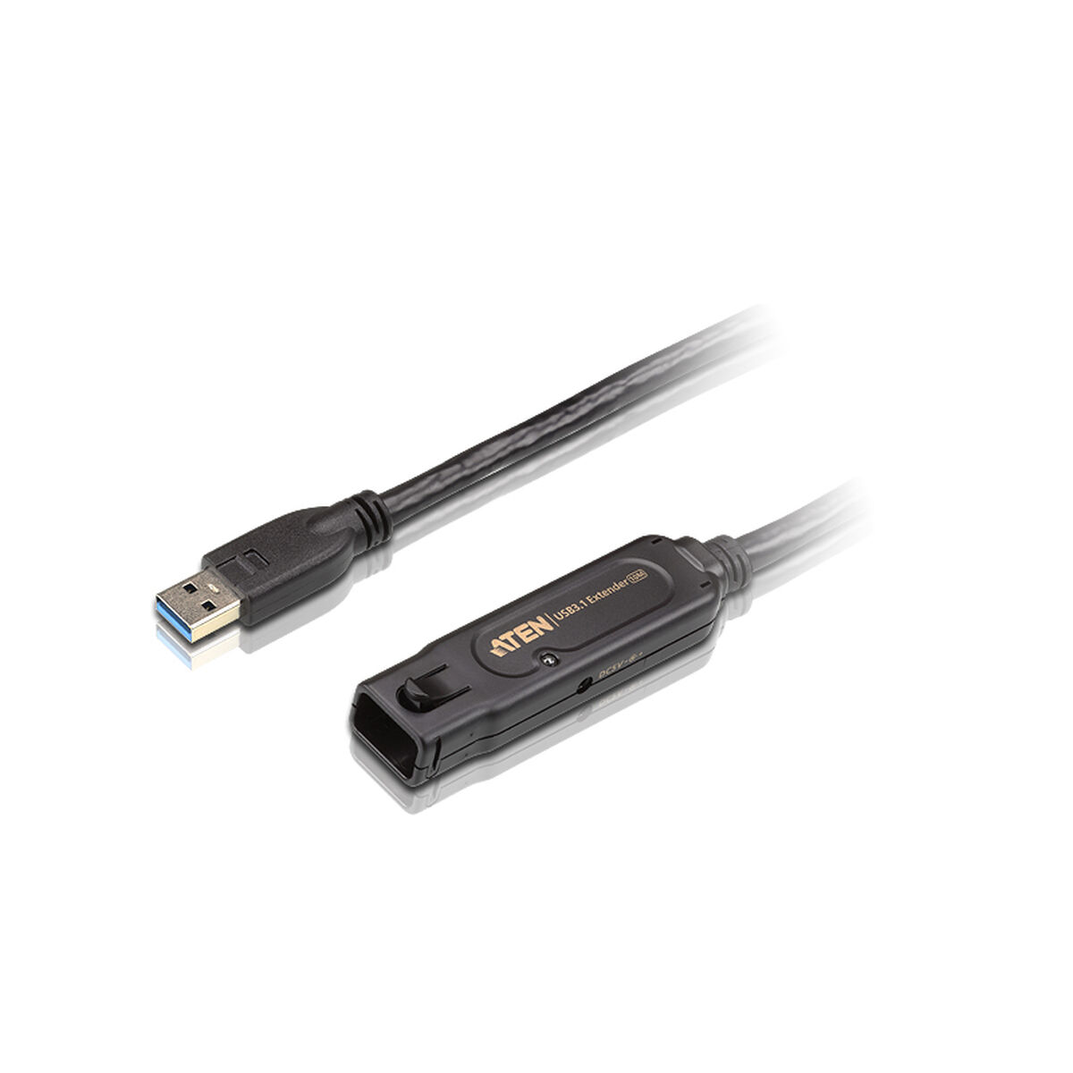 Cabo Micro USB Aten UE3310-AT-G Preto 10 m