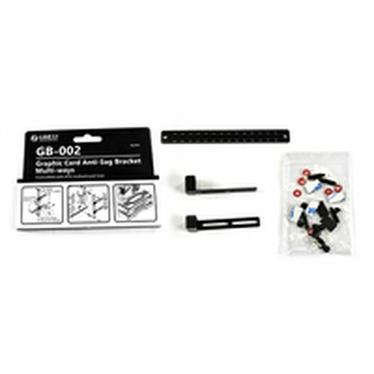 Suporte para Placas Gráficas Lian-Li GB-002 Preto 3600 W
