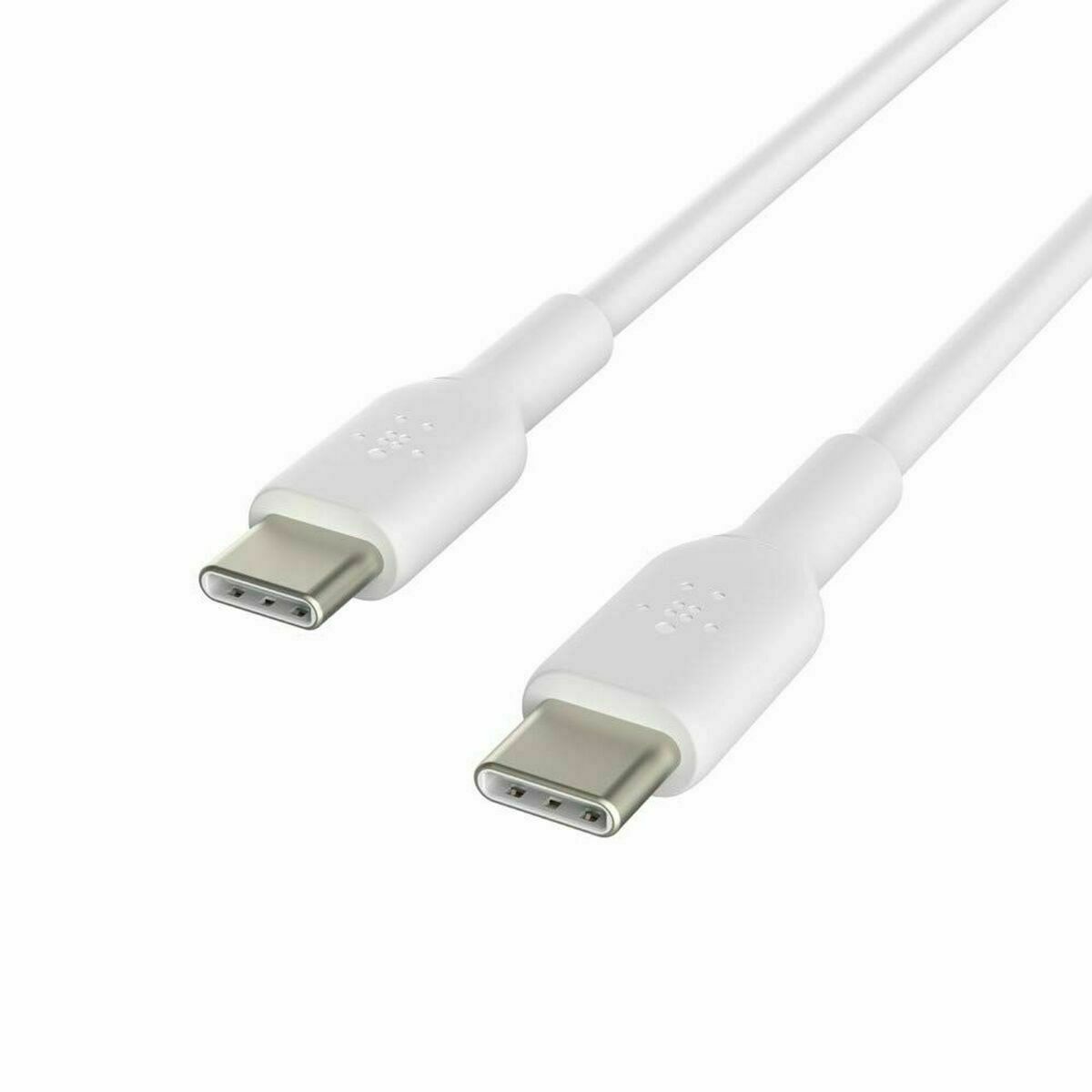 Cabo USB-C para USB-C Belkin CAB003bt2MWH Branco 2 m