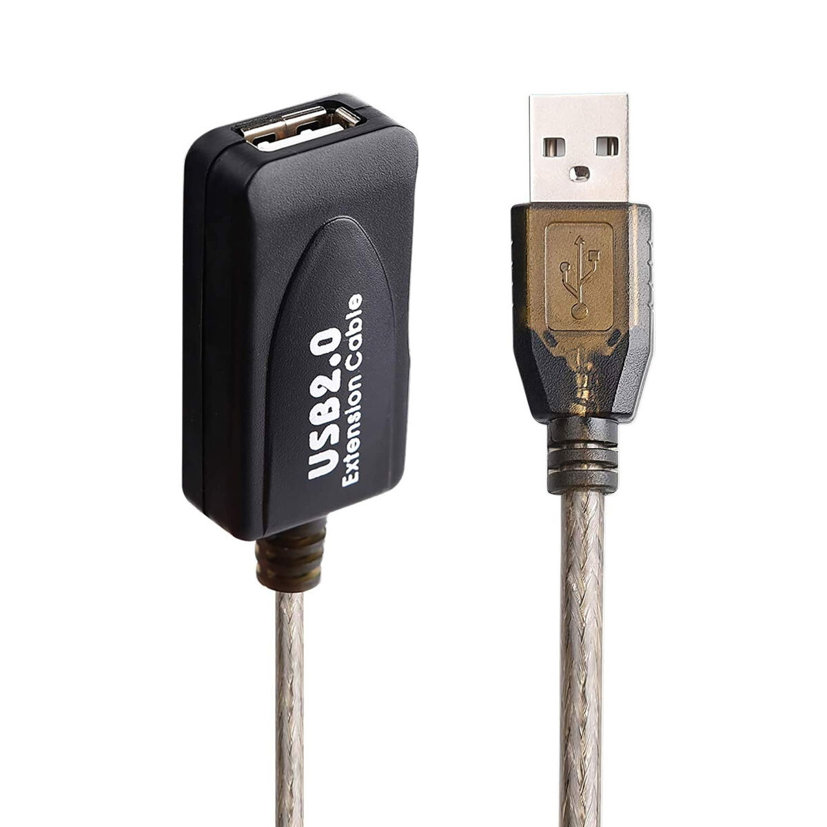 Cabo Alargador USB Ewent 65 TU65U7005F Preto 25 m