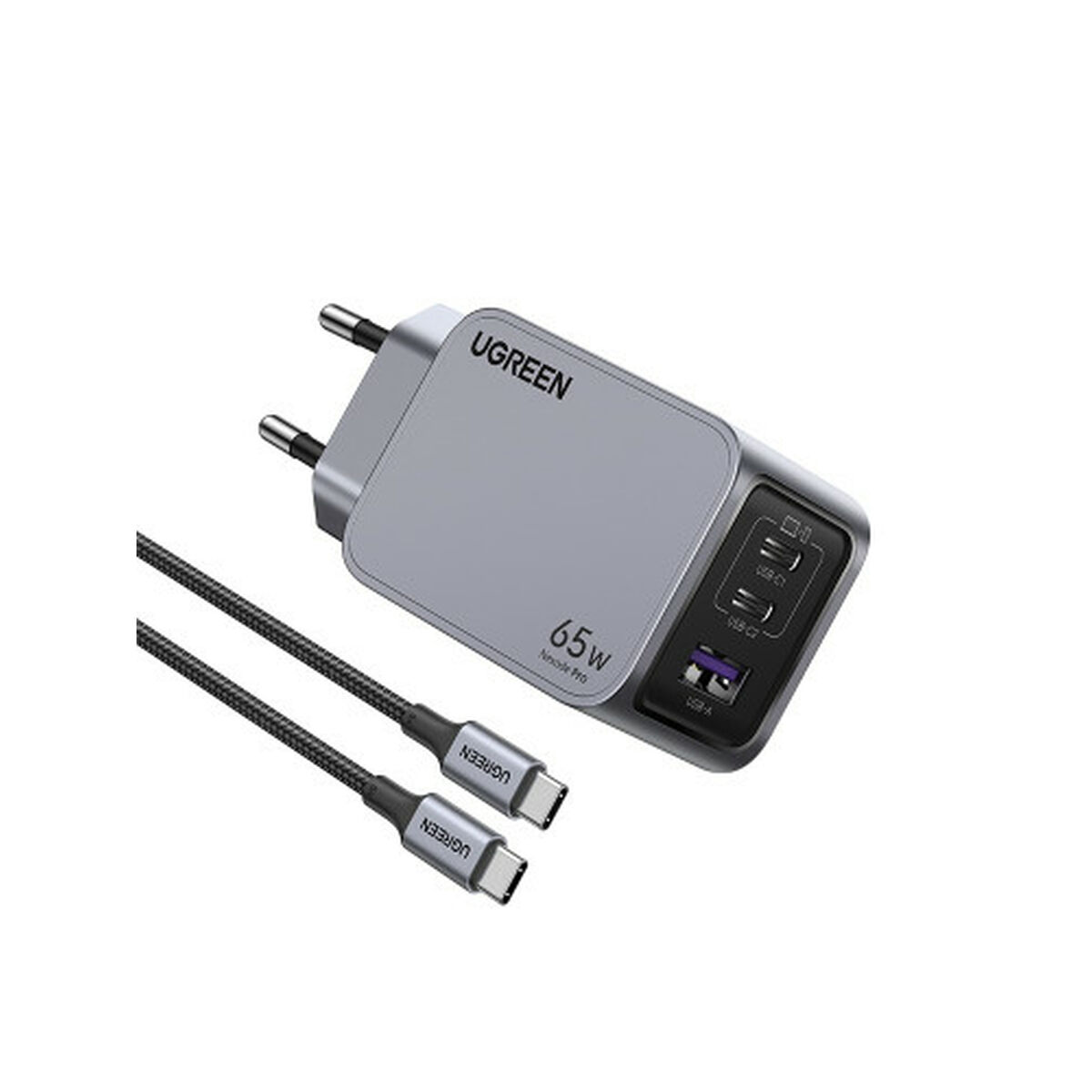 Cabo USB para Lightning Ugreen 25871 Cinzento