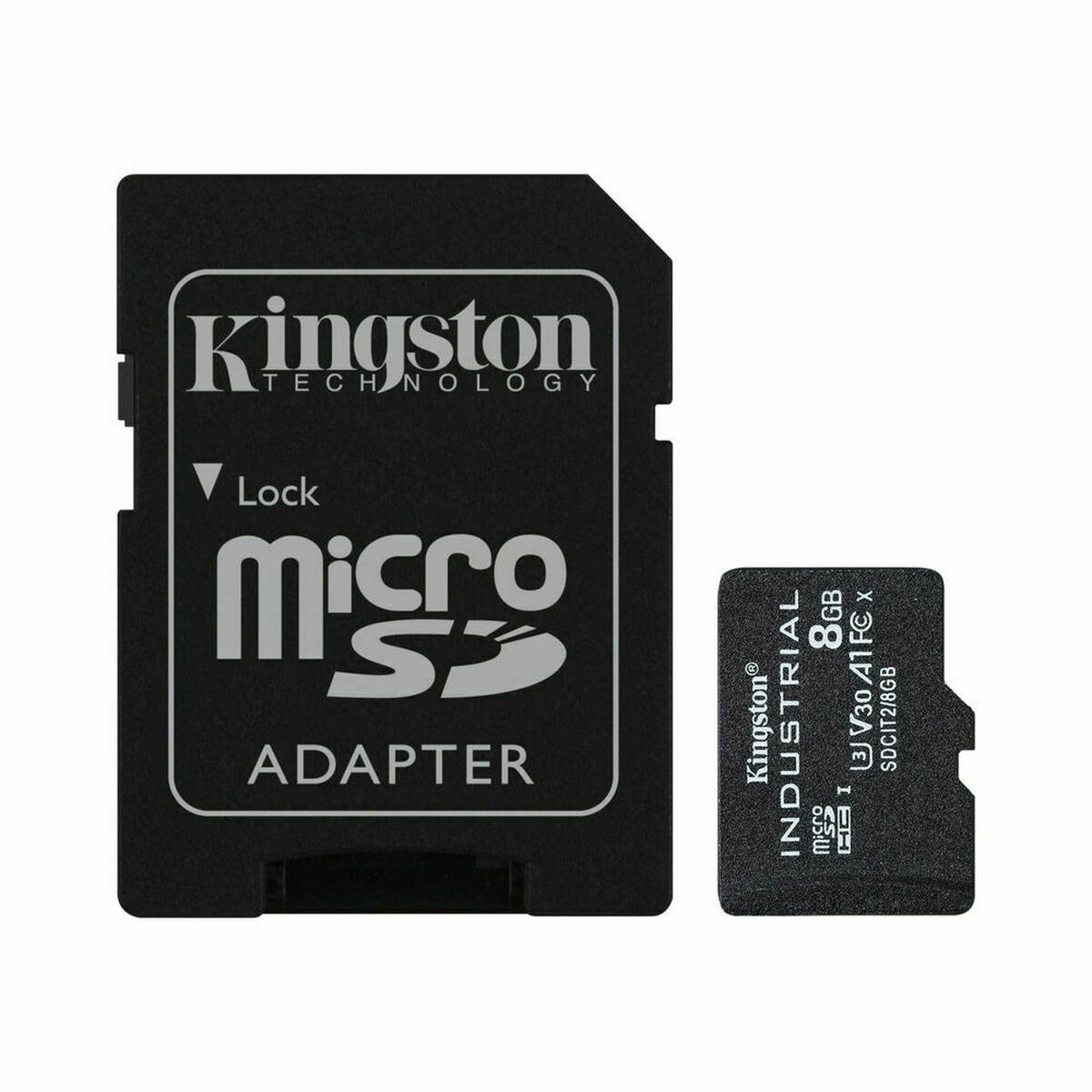 Cartão de Memória Micro SD com Adaptador Kingston Industrial