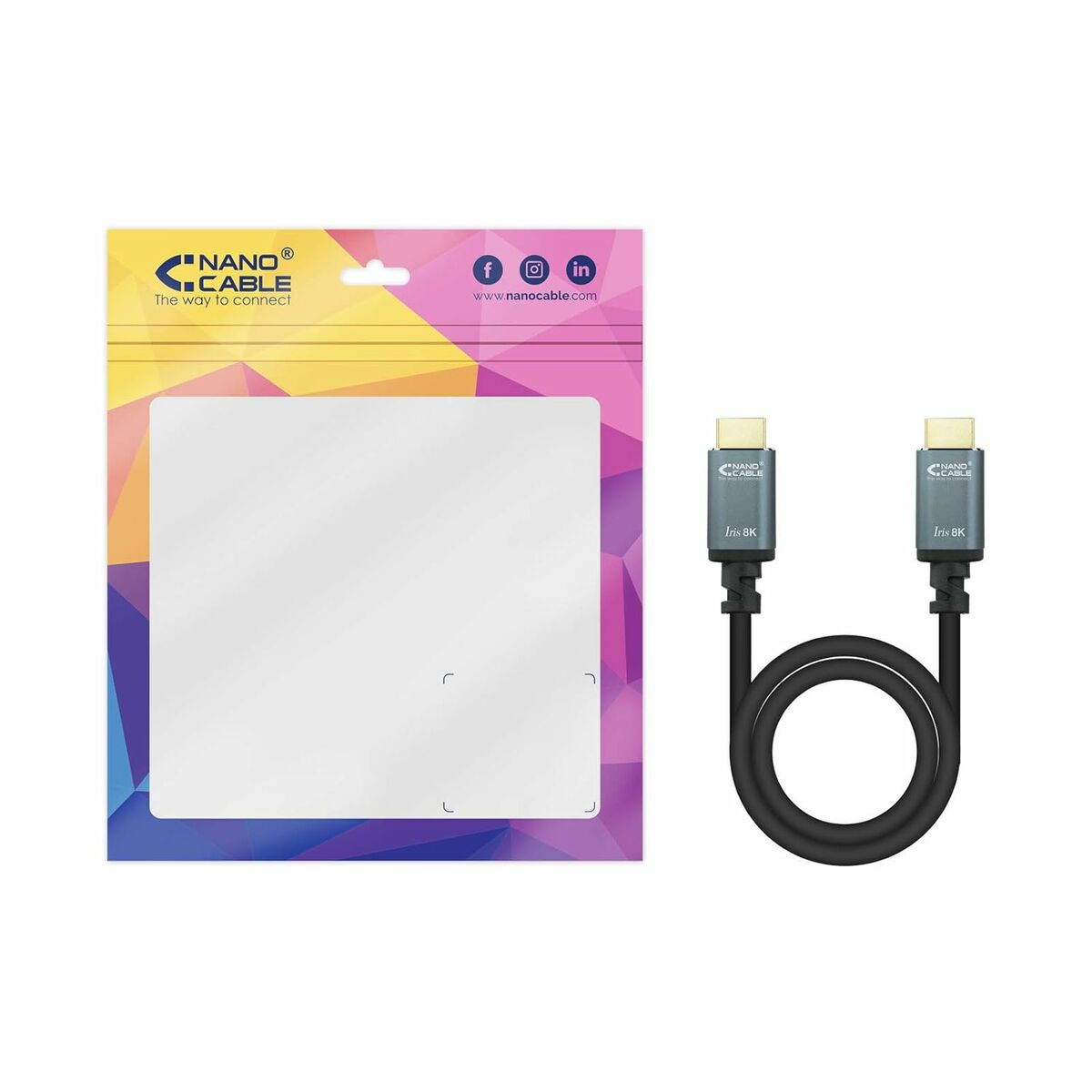 Cabo HDMI NANOCABLE 10.15.8003 Preto 3 m 8K Ultra HD