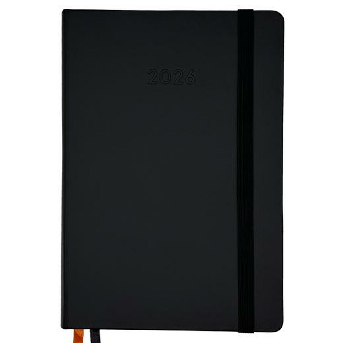 Agenda Didex LINE Preto 14,5 x 21 cm 2026
