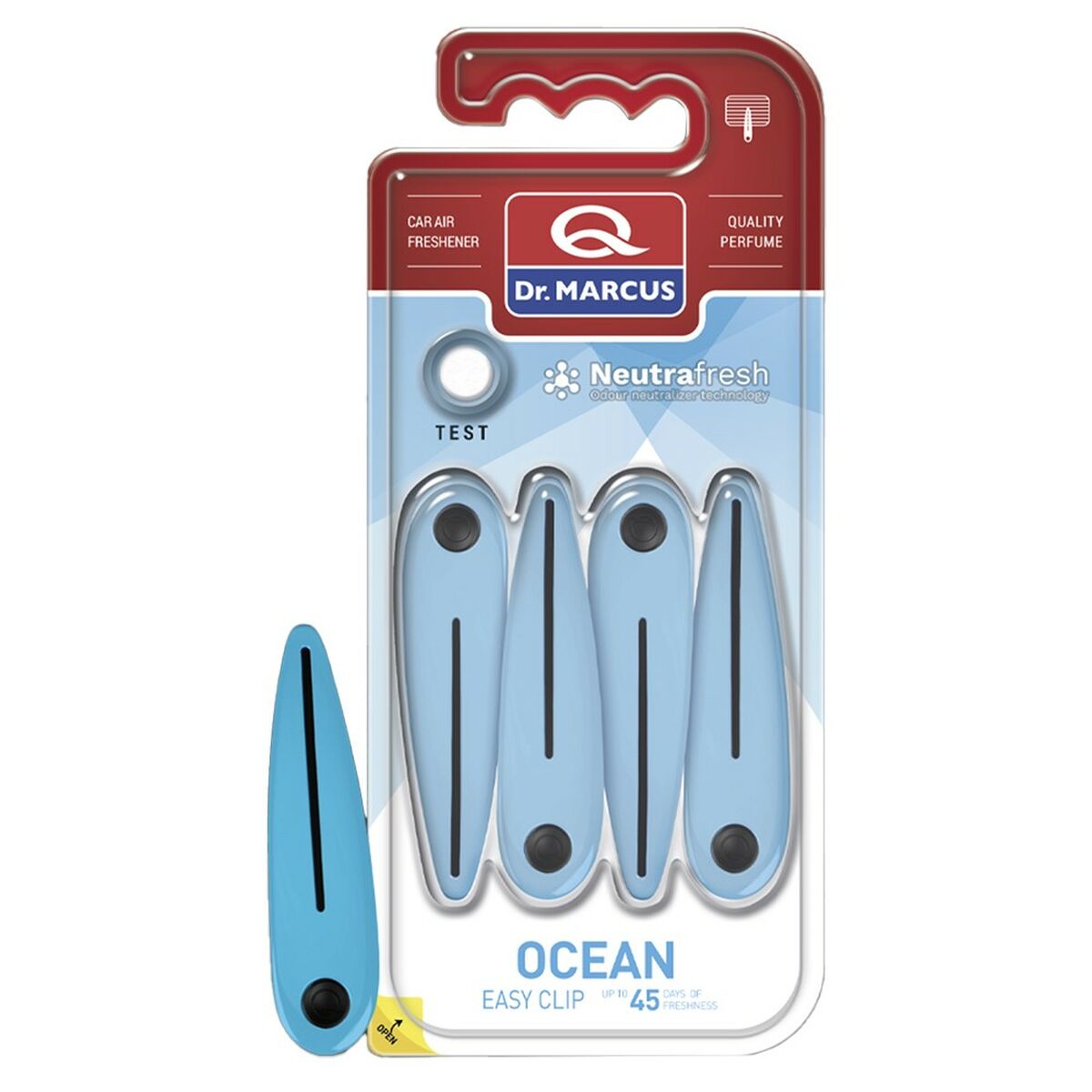 Ambientador Para Automóveis Dr Marcus EASY CLIP OCEAN BRAVE Oceano Plástico