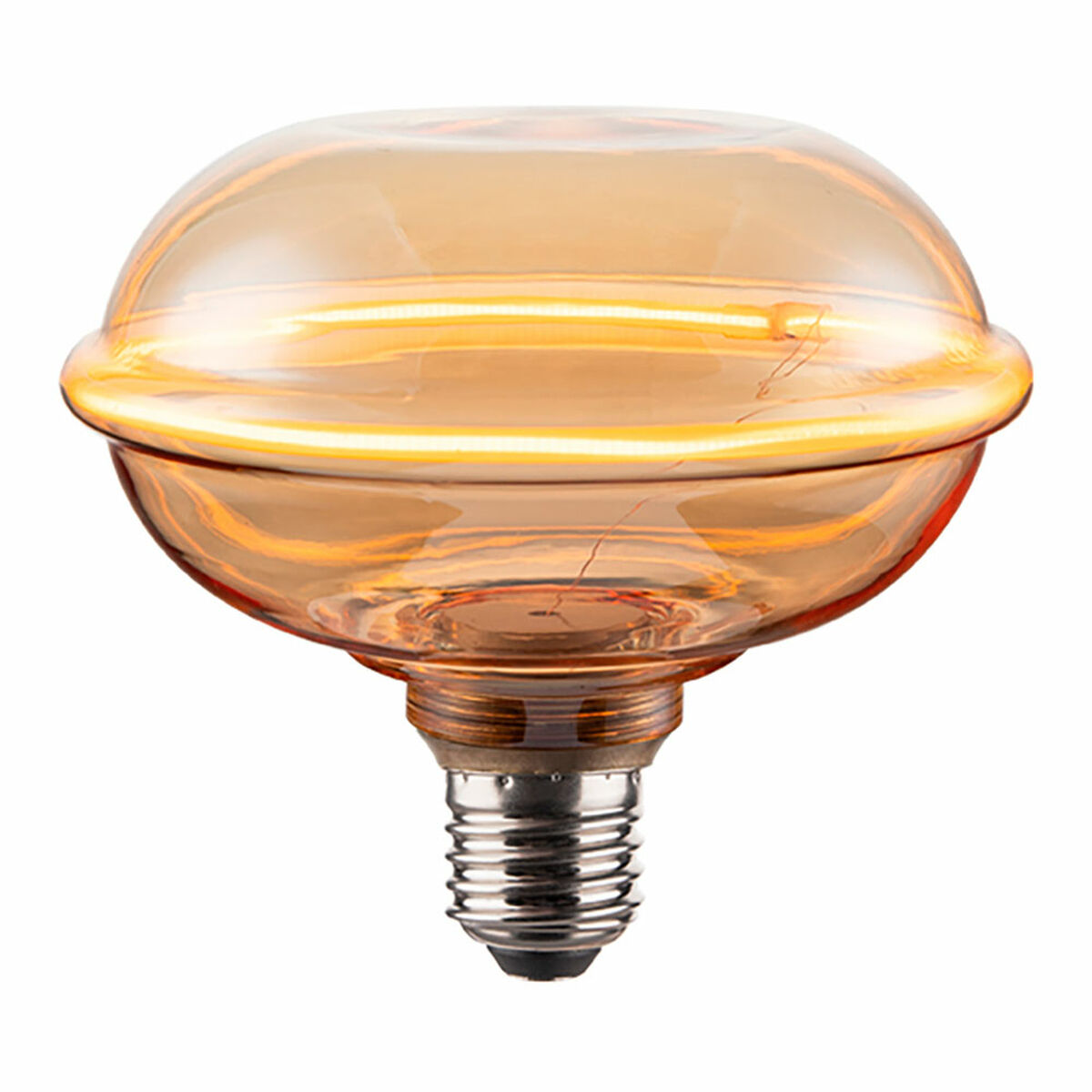 Lâmpada LED Fbright ufo Âmbar 4 W E27 280 lm Ø 13 x 12,1 cm Decorativa (1800 K)