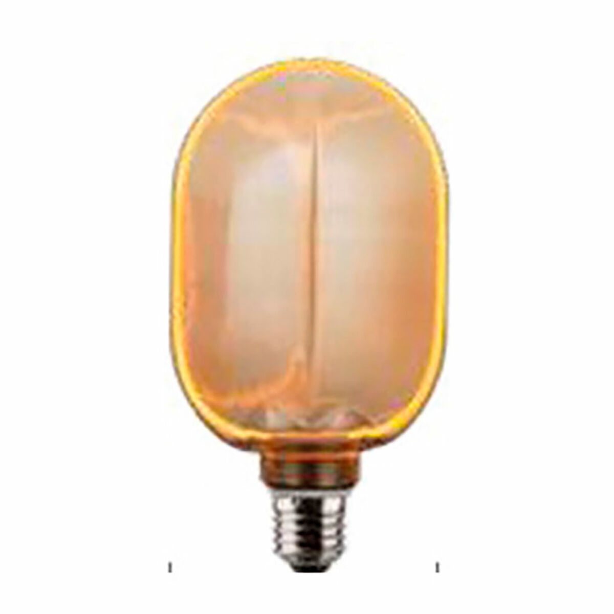Lâmpada LED Fbright g100 4 W E27 220 lm Dourado Decorativa (1800 K)