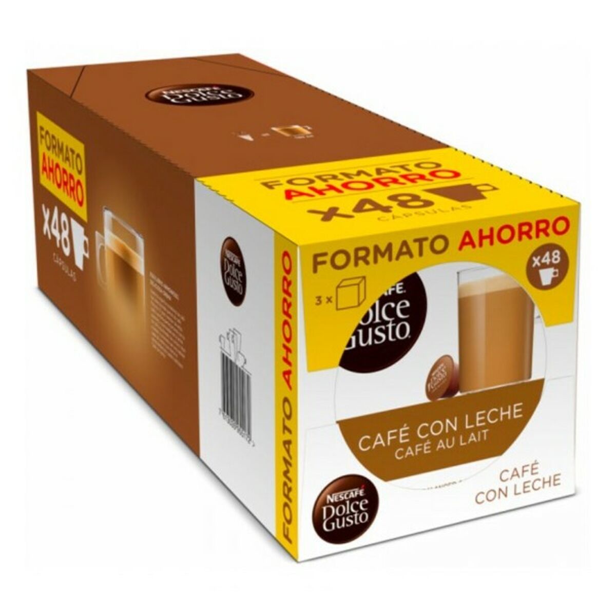 Cápsulas de café Nescafé Dolce Gusto Cafe Au Lait (48 uds)