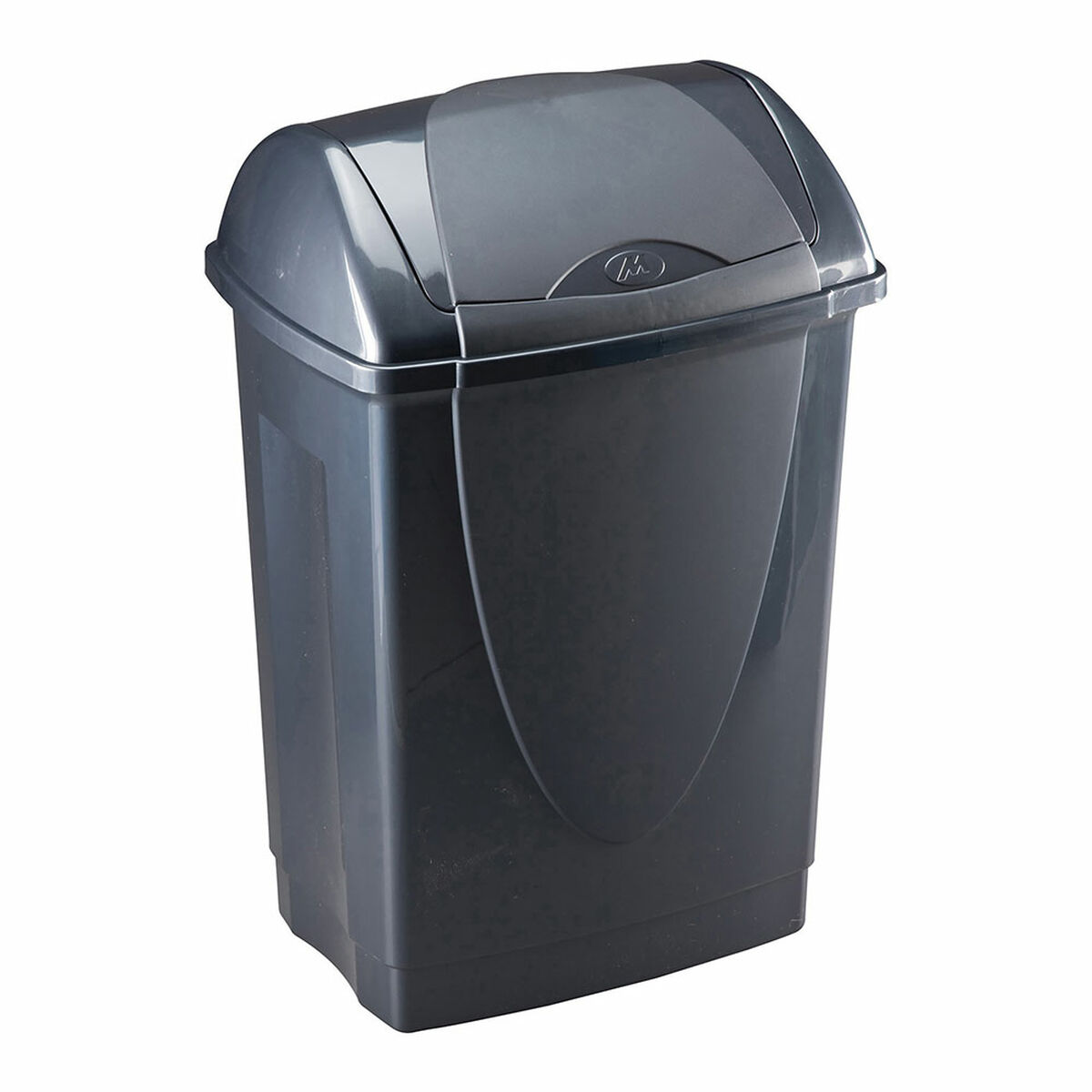 Caixote do lixo Mondex Plástico reciclado 10 L Antracite