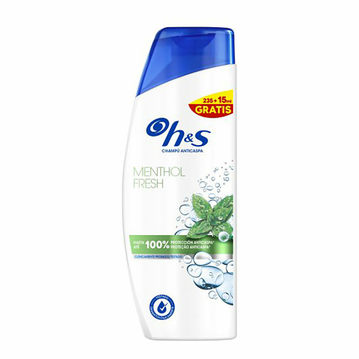 Champô H&S menthol fresh 250 ml Mentol Anticaspa