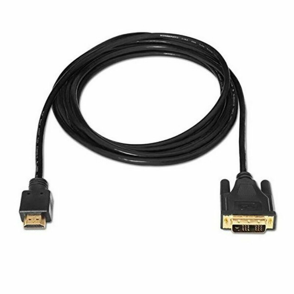 Cabo HDMI para DVI NANOCABLE 10.15.0502 Preto 1,8 m