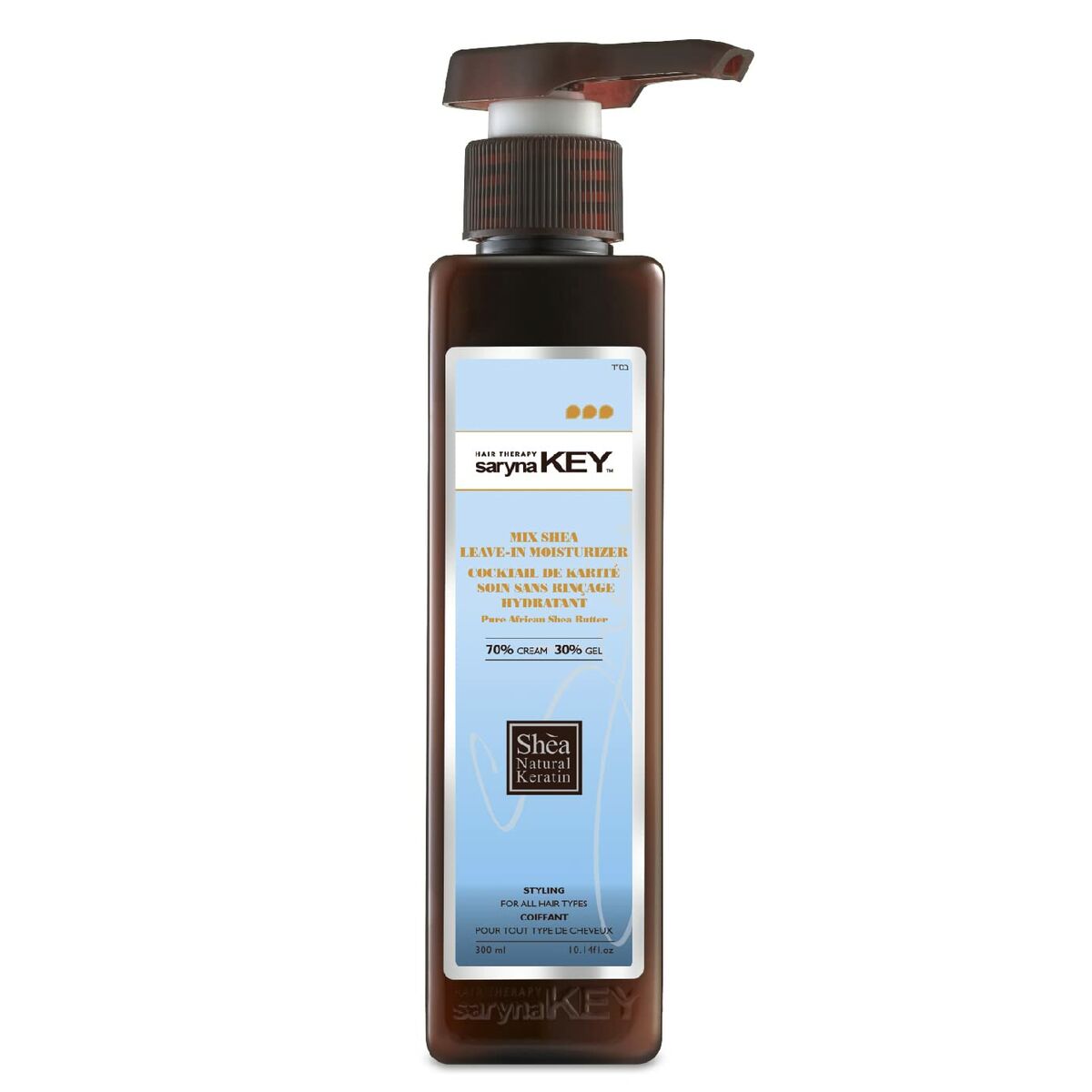 Creme Hidratante para Cabelos Ondulados Saryna Key MIXED SEA 300 ml