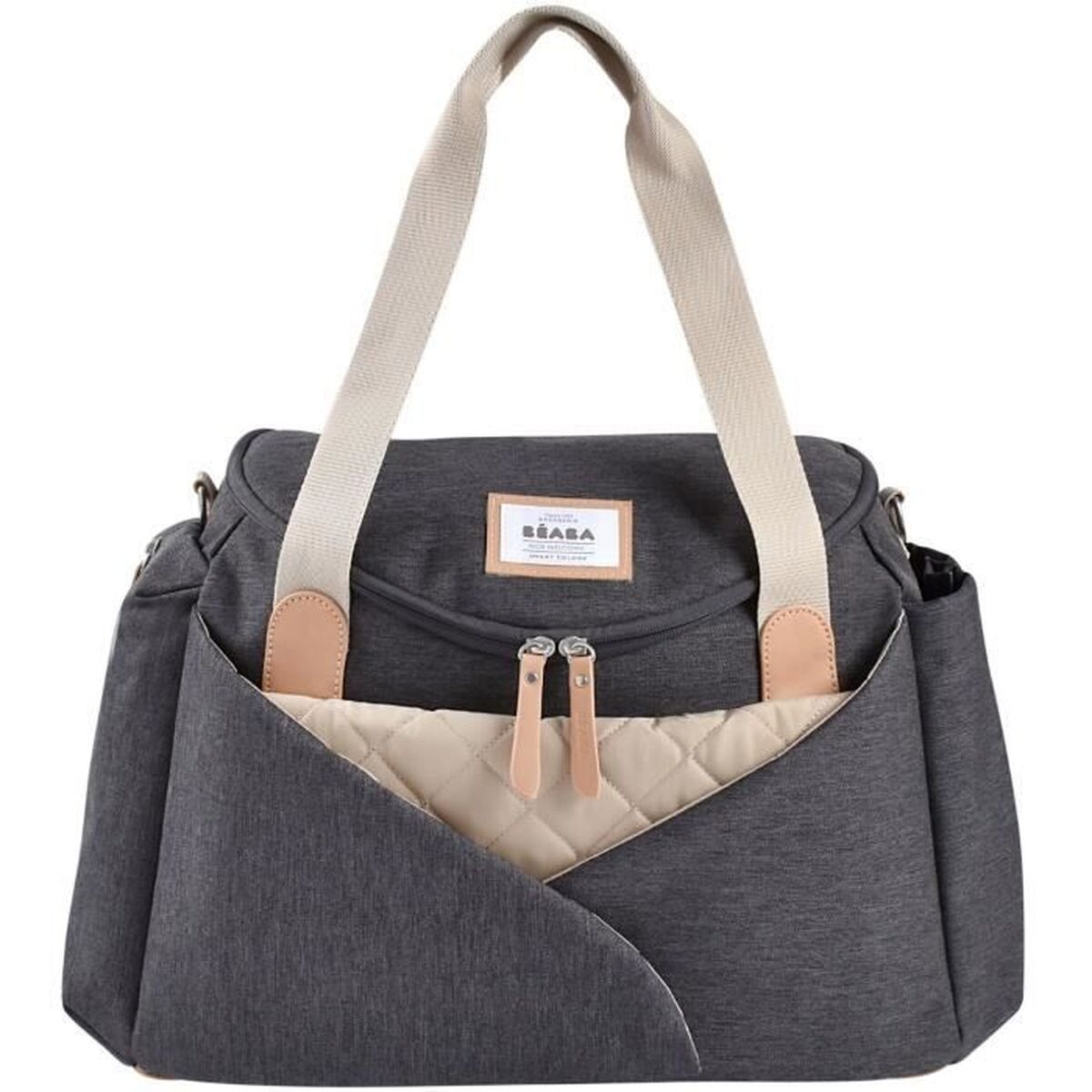 Bolsa para Troca de Fraldas Béaba Cinzento