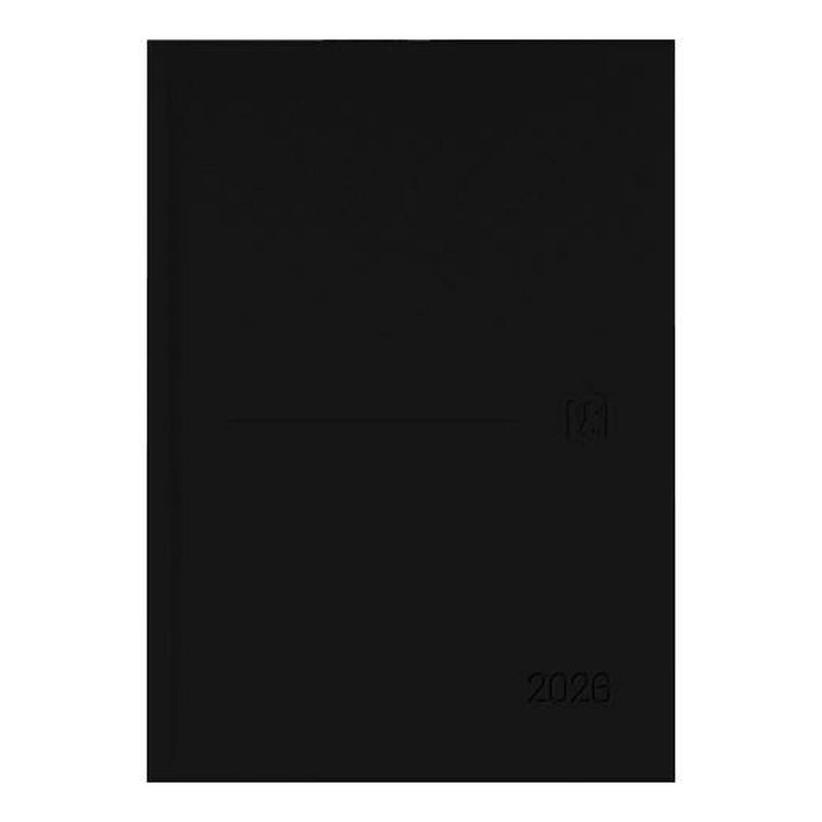 Agenda Oxford MINIMAL Preto A5 21 x 14,8 cm 2026 (5 Unidades)