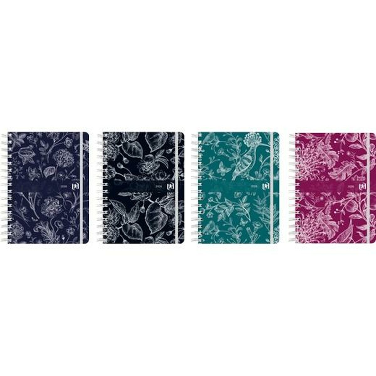 Agenda Oxford ROMANCE A5 21 x 14,8 cm 2026 (5 Unidades)
