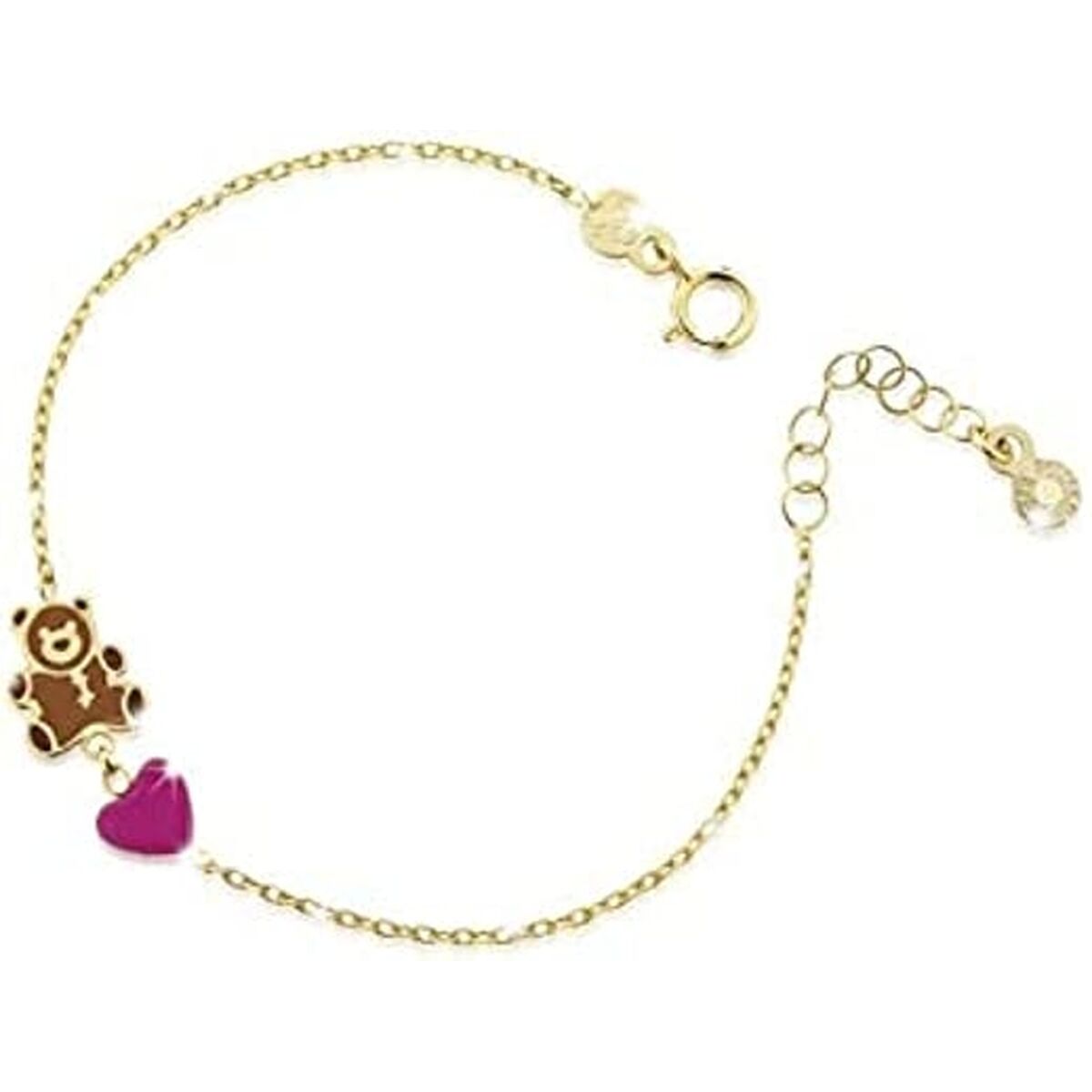 Pulseira de Menina leBebe PMG072 Dourado