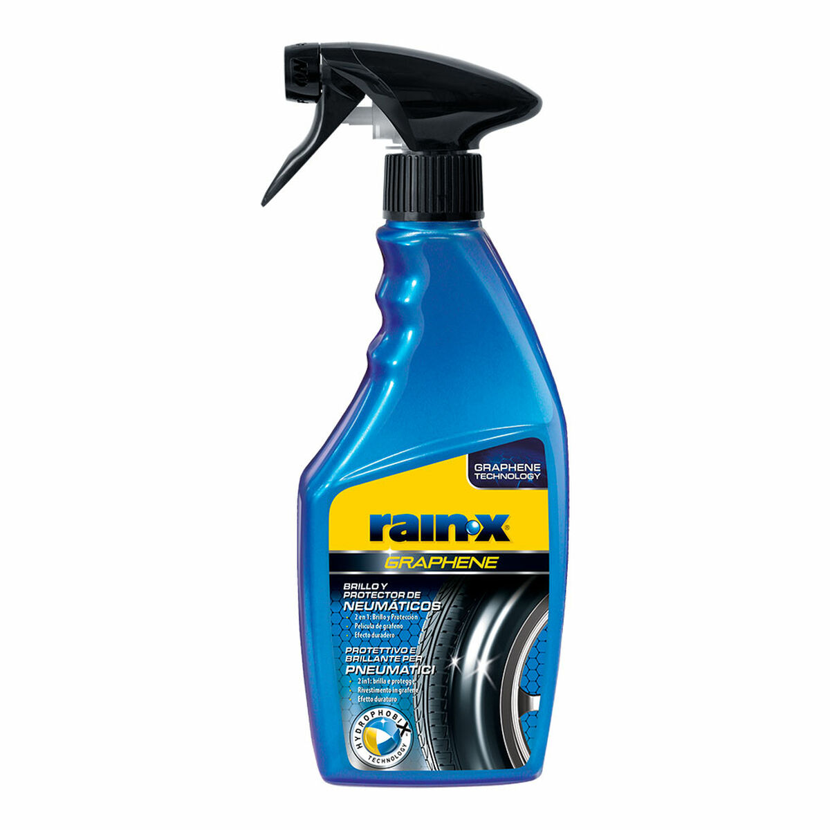 Abrilhantador de Pneus Rainx