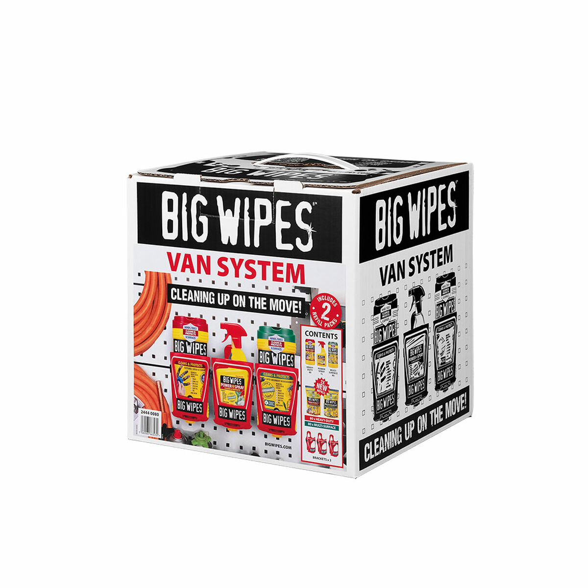 Kit de limpeza Big Wipes 1 L