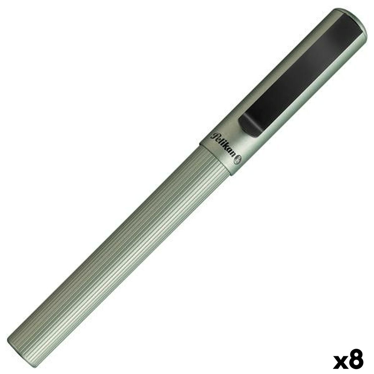 Caneta Roller Pelikan PIÑA COLADA Azeitona 0,7 mm (8 Unidades)