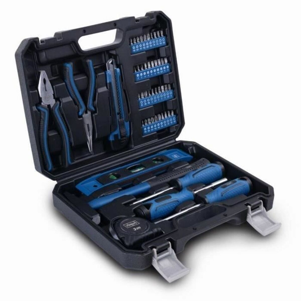 Caixa de Ferramentas Scheppach WZK49 Azul Preto 50 Peças