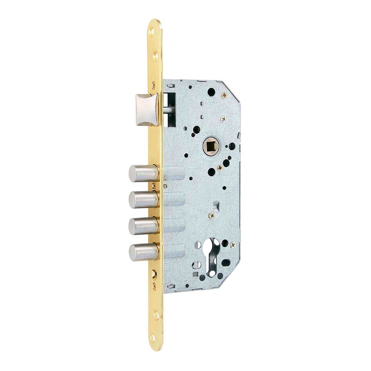 Fechadura de embutir Micel Aço 85 mm
