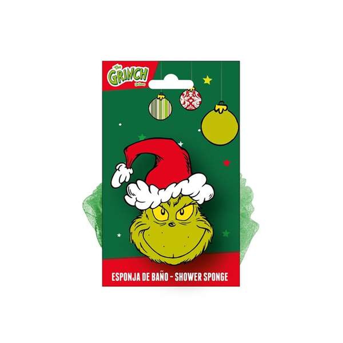 Esponja Corporal The Grinch Verde