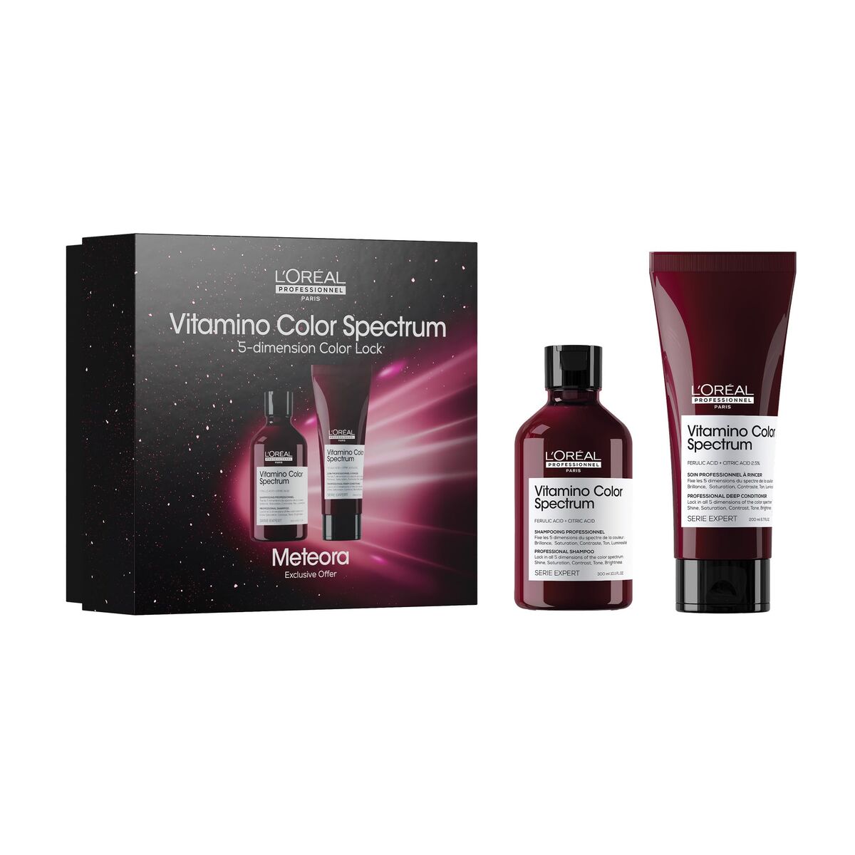Conjunto de Cabeleireiro L'Oreal Professionnel Paris VITAMINO COLOR SPECTRUM 2 Peças
