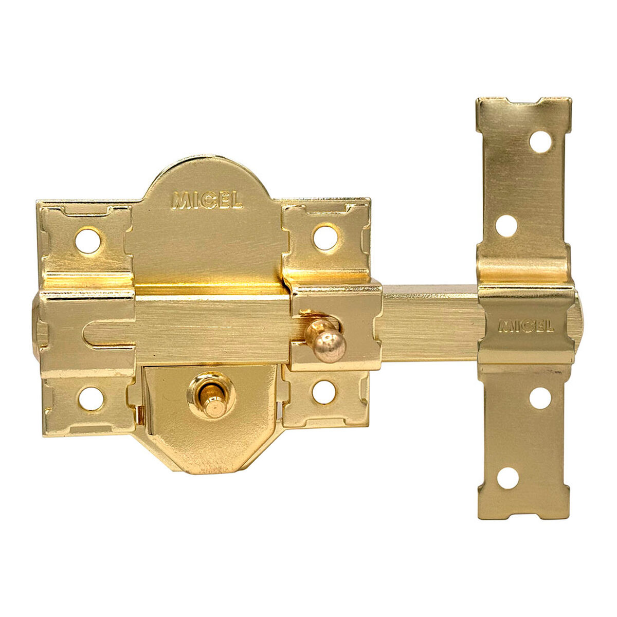 Ferrolho de segurança Micel crr10 86b/50 Aço Latão 50 mm Sobrepor