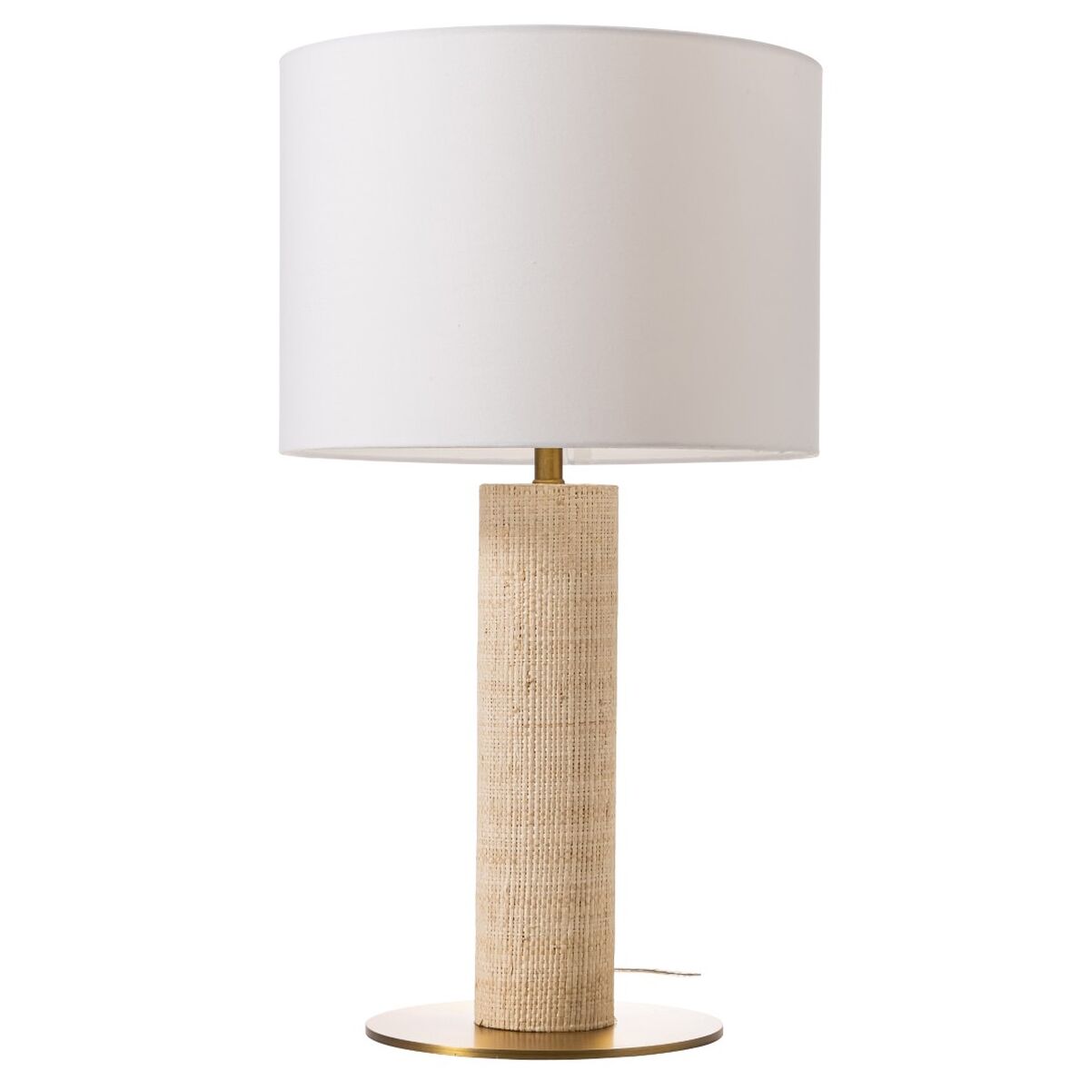 Lâmpada de mesa Home ESPRIT Bege Dourado 50 W 220 V